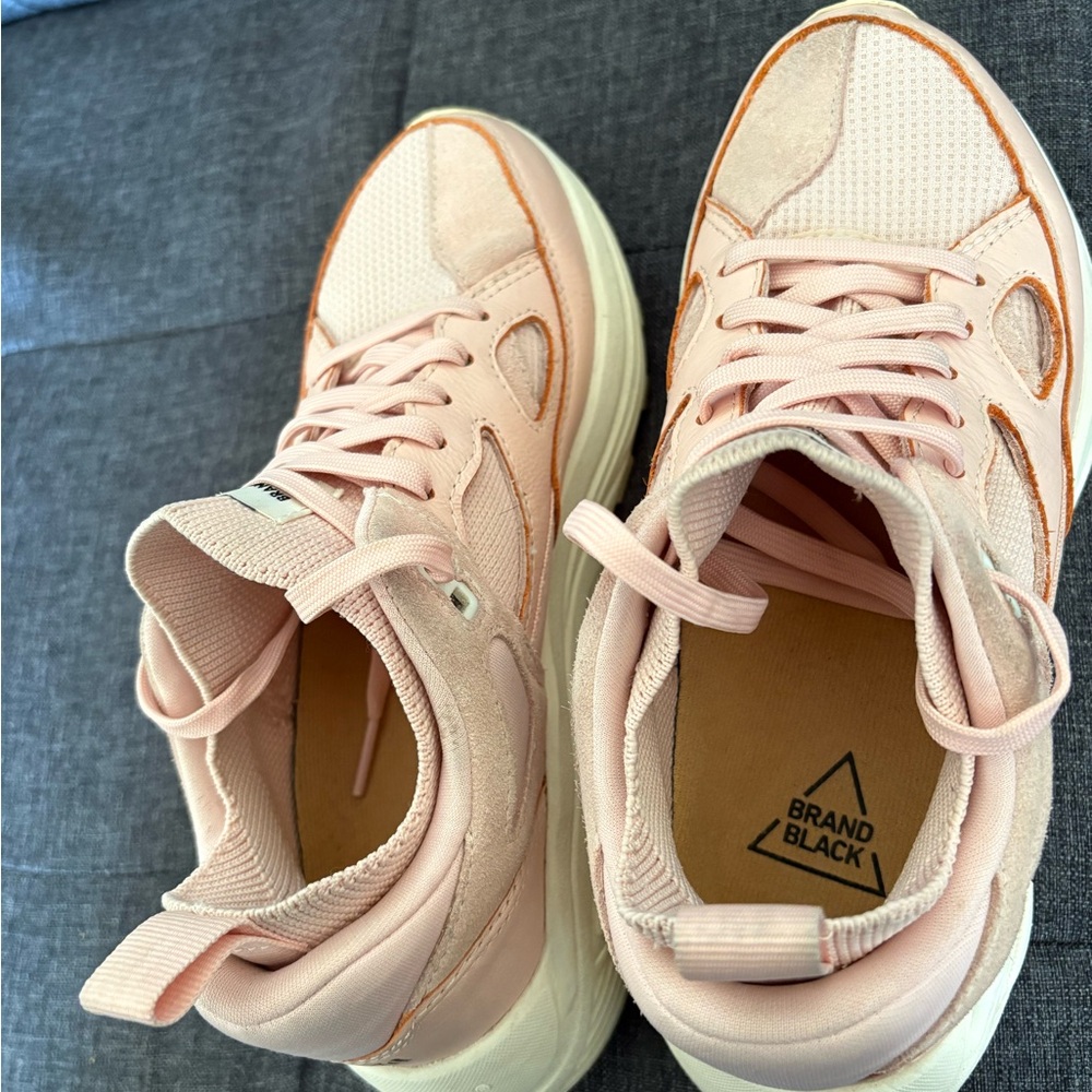 Free People Brandblack Aura 130 Light Pink Women's Sneakers,Size 7 - Picture 5 of 8